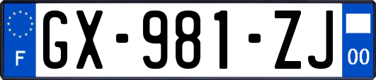 GX-981-ZJ