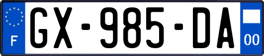 GX-985-DA