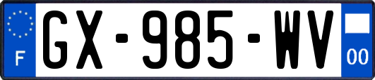 GX-985-WV
