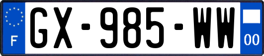GX-985-WW