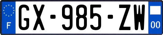 GX-985-ZW