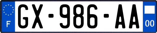 GX-986-AA