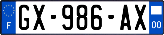 GX-986-AX