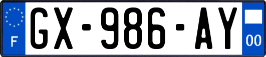 GX-986-AY