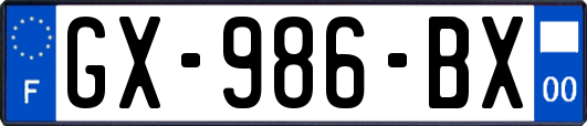 GX-986-BX