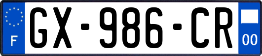 GX-986-CR
