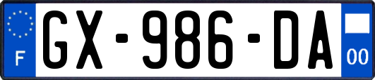 GX-986-DA