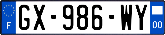 GX-986-WY