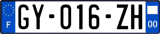 GY-016-ZH