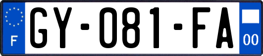 GY-081-FA