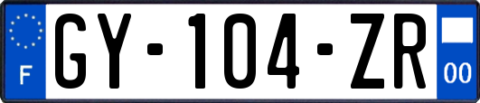 GY-104-ZR