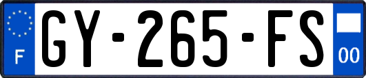 GY-265-FS