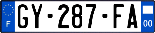 GY-287-FA