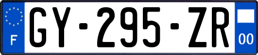 GY-295-ZR
