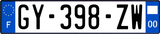 GY-398-ZW