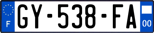 GY-538-FA