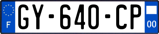 GY-640-CP