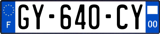 GY-640-CY