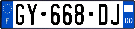 GY-668-DJ