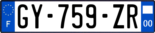 GY-759-ZR