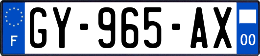 GY-965-AX