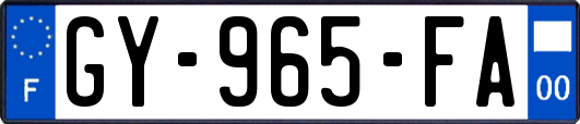 GY-965-FA