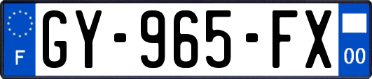 GY-965-FX