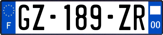 GZ-189-ZR