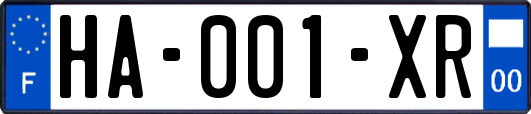 HA-001-XR