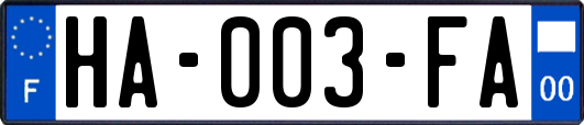 HA-003-FA