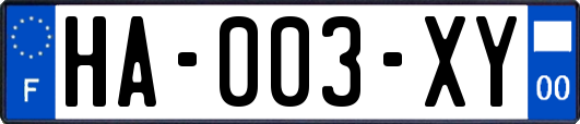 HA-003-XY