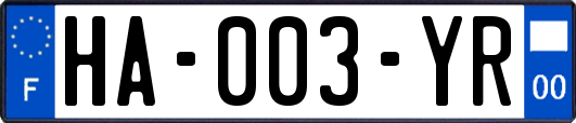 HA-003-YR