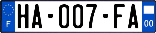 HA-007-FA