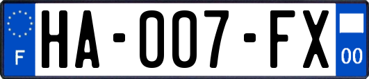 HA-007-FX