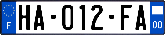 HA-012-FA