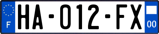 HA-012-FX
