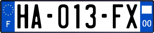 HA-013-FX