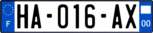 HA-016-AX