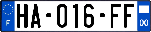 HA-016-FF