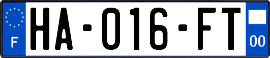 HA-016-FT