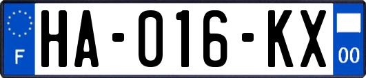 HA-016-KX