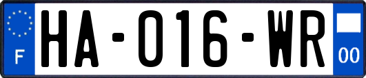 HA-016-WR