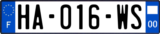 HA-016-WS