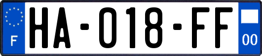 HA-018-FF