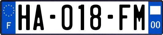 HA-018-FM