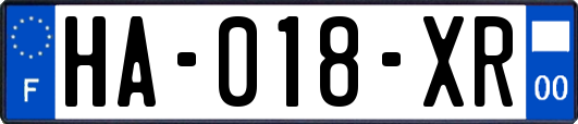 HA-018-XR