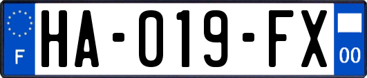 HA-019-FX
