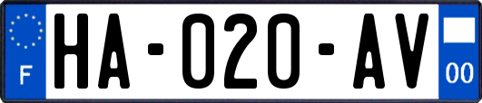 HA-020-AV