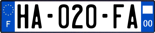 HA-020-FA