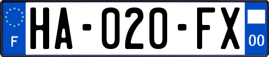 HA-020-FX